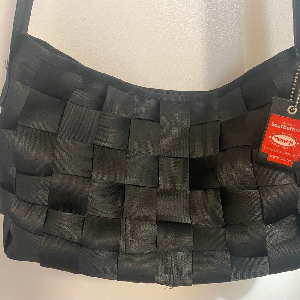 Harvey’s Seatbelt Bag Crossbody Messenger Black XL